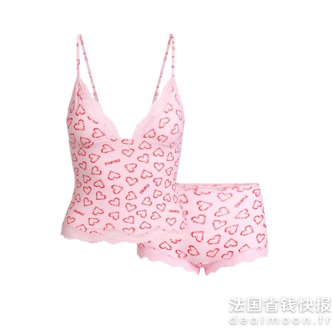 Triangle 三角吊带短裤套装