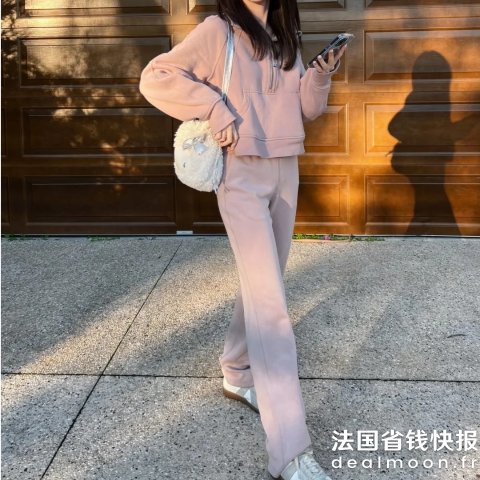 Lululemon粉粉嫩嫩Softstreme 长裤 粉色