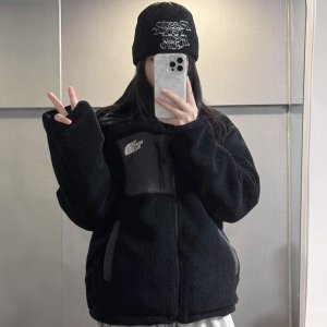 摇粒绒拉链外套