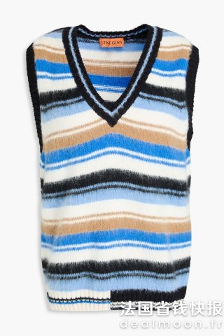 Roberta 条纹针织背心