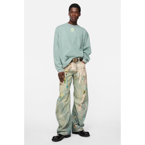 Acne StudiosVintage Logo Long Sleeve T-Shirt