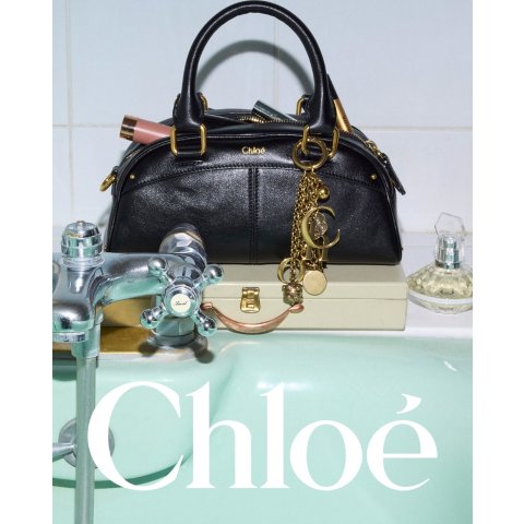 ChloeSmall Bowling Top Handle Bag