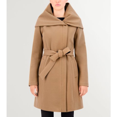 Women s Asymmetrical Zip Twill Coat