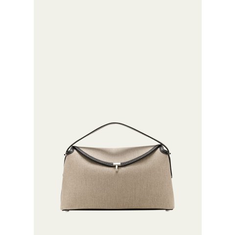 TotemeT-Lock Canvas Top-Handle Bag