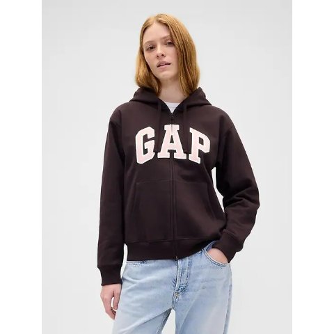 GapLogo Zip Hoodie Relaxed