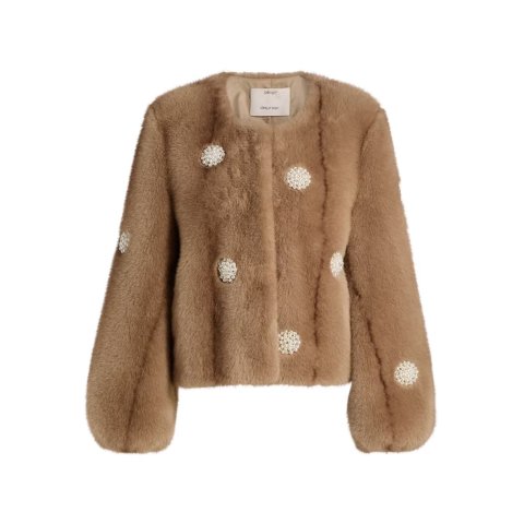 Cinq A Sept$200 off $800Benson Faux-Fur Embellished Coat