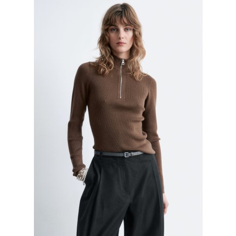 Half-Zip 羊毛毛衣 男款