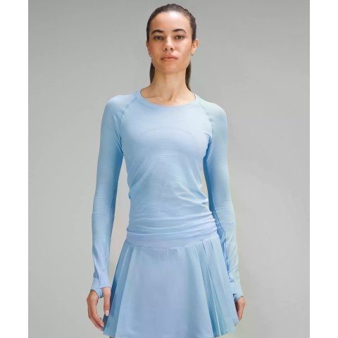Lululemon Swiftly Tech 长袖上衣 腰长版