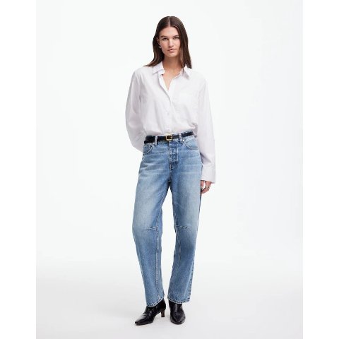 MadewellThe Darted Barrel-Leg Jean