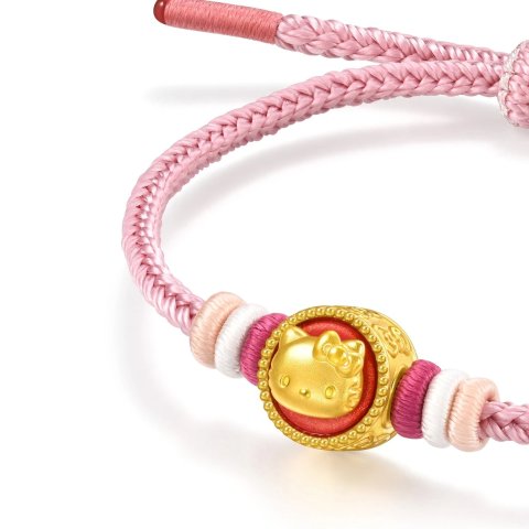 Hello Kitty 足金手链