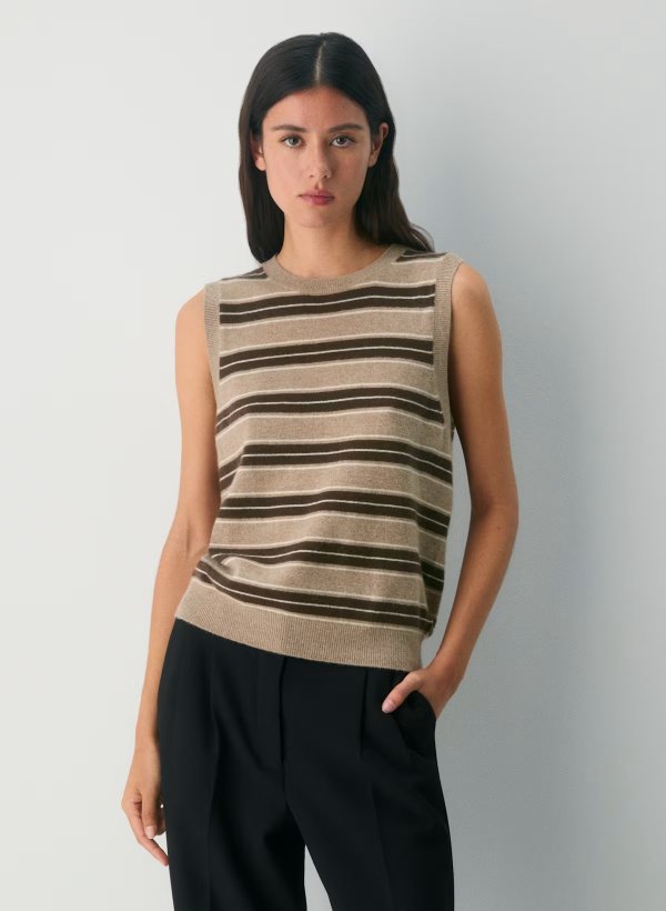 Bare Cashmere 羊绒马甲