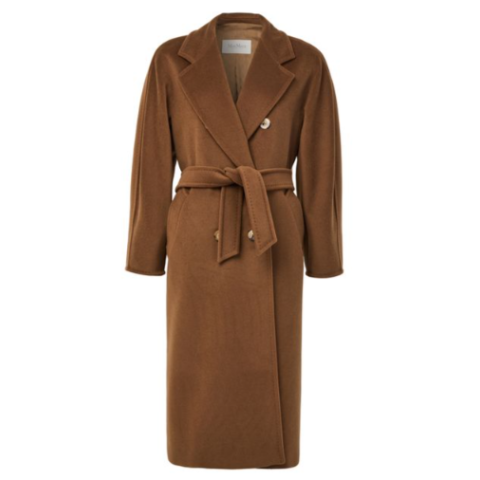Max MaraMadame 101801 Wool Belted Coat