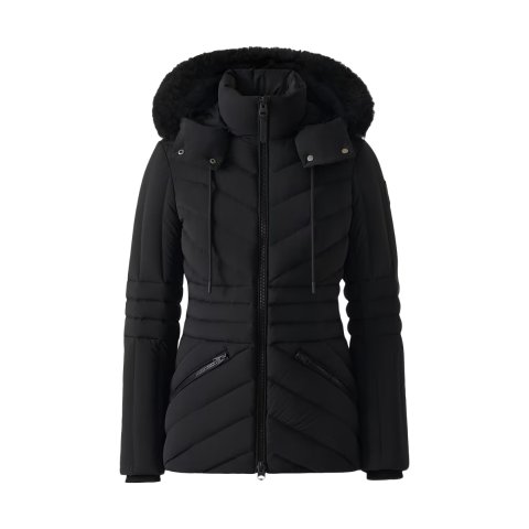 MackageNadia Shearling-Trimmed Down Ski Jacket