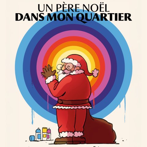 巴黎13区圣诞老人降临