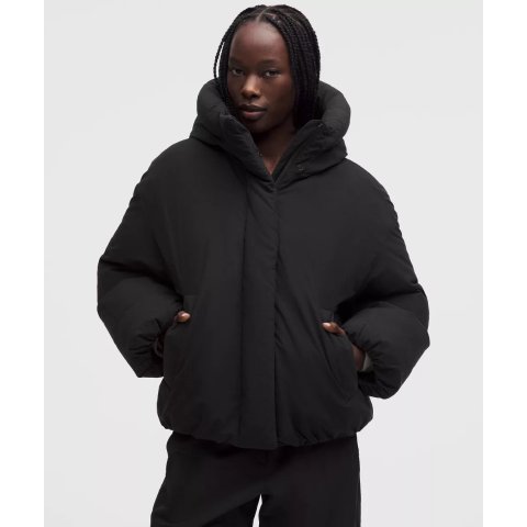 Lululemon600蓬松度羽绒泡泡下摆羽绒服