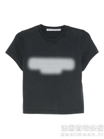 Alexander Wang压纹印花T恤