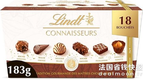 Lindt CONNAISSEURS 巧克力礼盒 183g