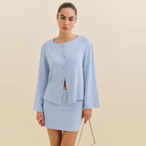 Hunter 针织开衫套装