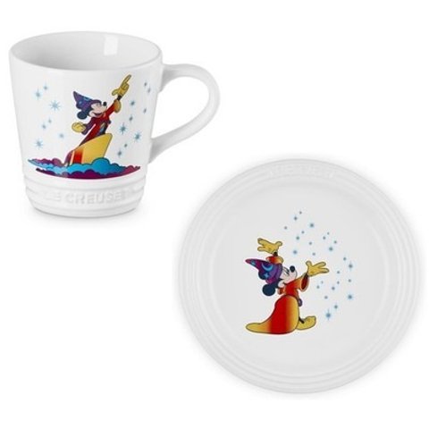 Le Creuset全新，包邮x Disney 马克杯+餐盘