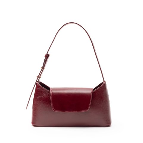  复古皮革手提包