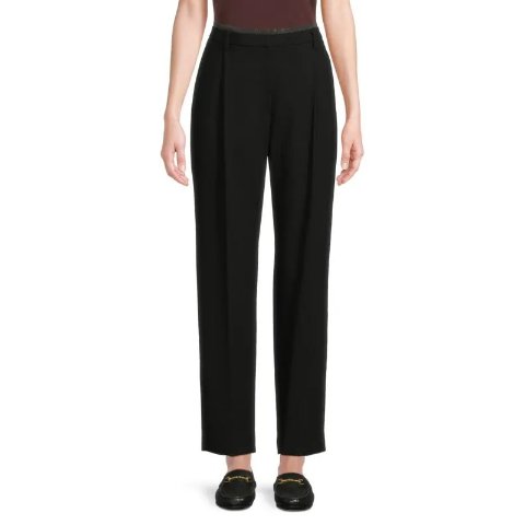 Brunello CucinelliVirgin Wool Blend Straight-Leg Trousers