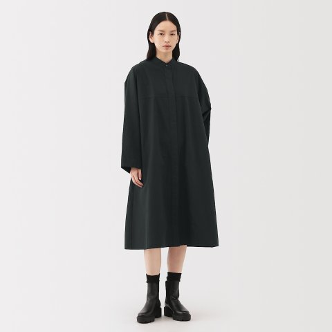 羊毛混纺衬衫裙