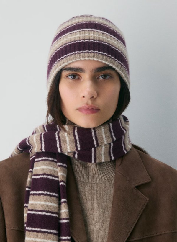 Cashmere 羊绒针织帽