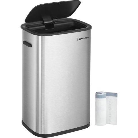 闪促随时截止！SONGMICS 智能感应垃圾桶 50L