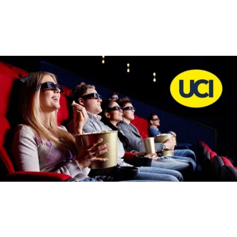 UCI Kino 2D电影票UCI Kino 2D电影票2张