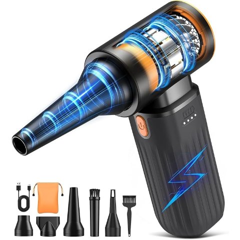 Elektrische Staubgeblase 3档 200000RPM 黑色