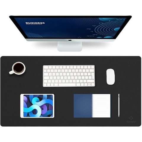 K KNODEL 大尺寸皮革桌面保护垫 桌搭防护一体