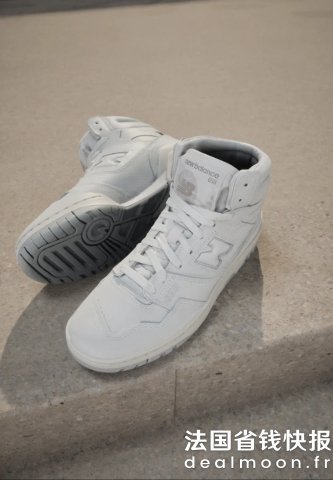 New BalanceMontantes 高帮板鞋 白色