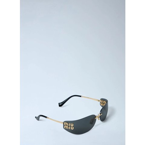 Miu MiuRimless Logo Sunglasses