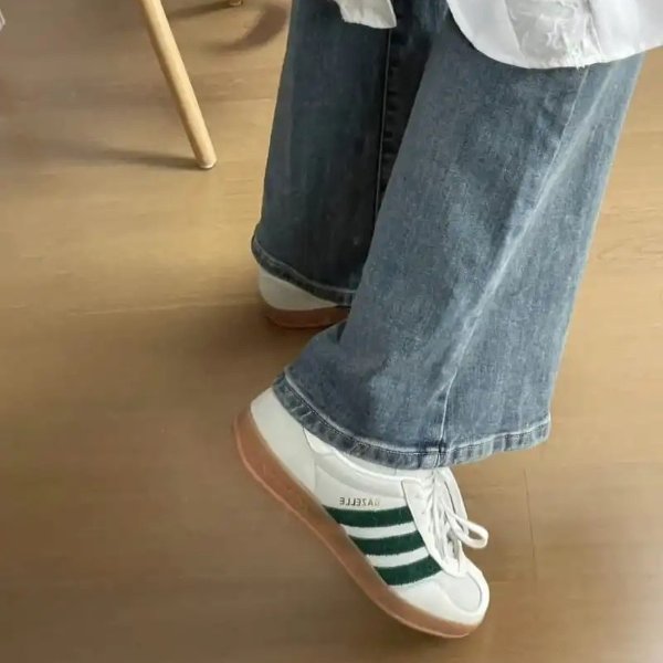  GAZELLE INDOORS 白绿拼色