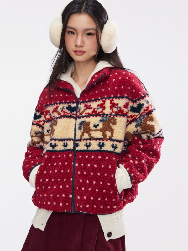 Countryside Core Fleece印花夹克