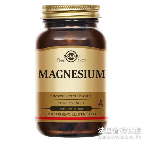 Solgar镁元素 100片