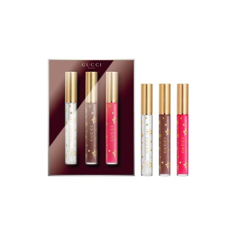 GucciGloss a Levres Plumping Lip Gloss 3-Piece Festive Gift Set $126 Value
