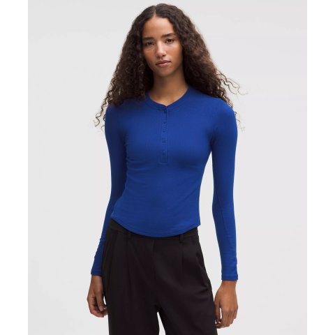 Hold Tight 长袖亨利衫