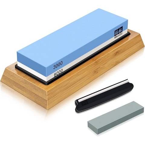 SHANZU闪促随时截止！防滑底座磨刀石 1000/5000