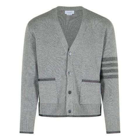 Thom Browne4-Bar Stripe Cardigan