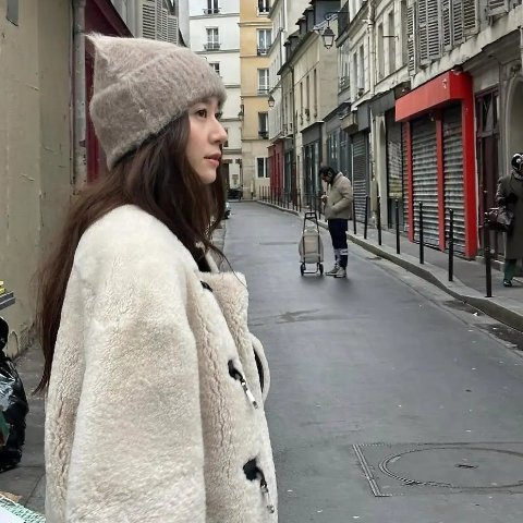 Teddy 羊羔绒外套 郑秀晶同款