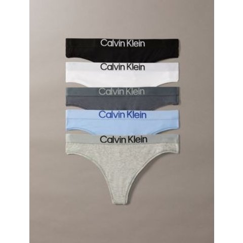 Calvin KleinMaximum Cotton Thong 5-Pack
