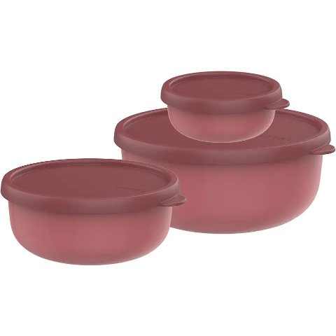 Mepal Lumina 保鲜盒 3件套 粉紫色