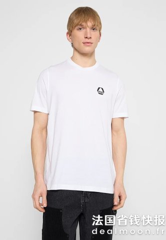 Diesel基础款白色T恤