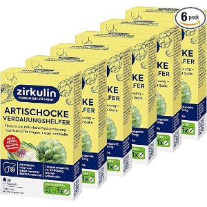 zirkulin6折！能吃6个月，180粒Zirkulin 洋蓟胶囊 180粒 高浓度