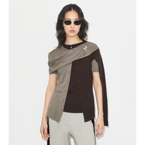 Tory BurchLambswool Cardigan