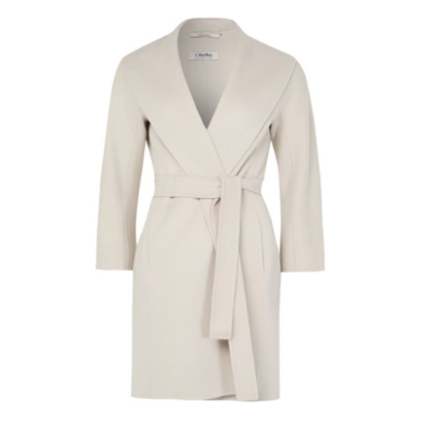 S Max MaraMessi Belted Long Coat