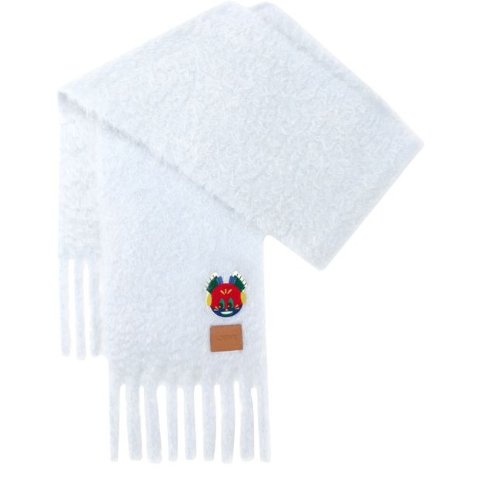 马海毛羊毛混纺围巾