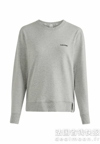 Calvin Klein灰色睡衣上衣