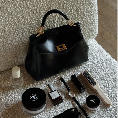 图片@油醋汁Lucia 手提包黑色